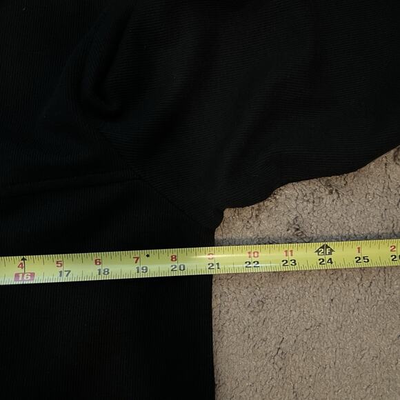 Vintage 80s Womens Knit Cardigan Black Cheetah Print Collar Mob Wife Punk Goth - Picture 8 of 9